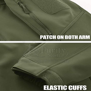 Chaqueta Softshell transpirable ligera para hombre hecha a medida-Chaqueta de invierno de poliéster de nailon de alta calidad para venta en línea - Product Image 6