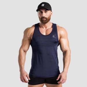 Camiseta sin mangas azul para hombre - Product Image 1