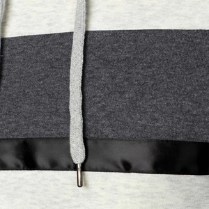 เสื้อฮู้ดสำหรับผู้ชายผ้าฟลีซหนาแบบผูกเชือกคิงการูแบบกำหนดเอง - Product Image 6