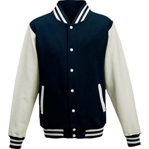 Vente en gros de vestes de baseball OEM avec broderie personnalisée pour hommes Nouvelle mode pour hommes Lettermen College Baseball Jacket pour hommes - Product Image 3