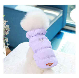 New Design Jackets for Dogs Winter Warm Buckle <b>Cotton</b> <b>Padded</b> Coat Pet Clothing Two Feet Waterproof Vest Wholesaler Best Price - Product Image 3