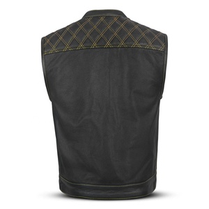 Nouveau Gilet en Cuir Personnalisé pour Motard 2026 – Qualité Supérieure, Style Américain, Décontracté - Product Image 2