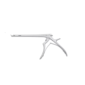 Rongeur de laminectomie à deux pièces, auto-éjecteur, à coupe ascendante, pour neurochirurgie, avec plaque de fixation détachable, pour chirurgie de la colonne vertébrale, 180-230mm, en acier inoxydable - Product Image 1