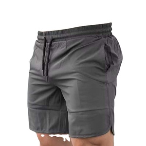 Pantalones Cortos Deportivos para Hombre, Estilo Urbano, Cintura Media, Cierre con Cordón, Bolsillos, Secado Rápido, Transpirables, para Correr y Playa - Product Image 2