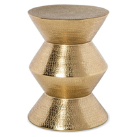 Table basse ronde en métal artisanale de qualité supérieure, personnalisée, pour chambre à coucher et salon