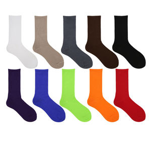 Chaussettes habillées personnalisées de haute qualité pour hommes, noir, orange, avec broderie, fabricant pakistanais, OEM, ODM - Product Image 2