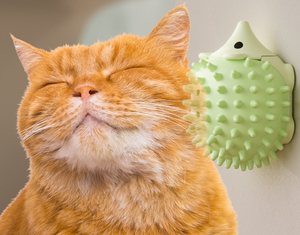 Juguete para Gatos con Bola de Catnip en Forma de Erizo - Juguete Interactivo para Masticar, Limpieza Dental, Ligero, Ecológico, Reutilizable, de Plástico para Gatos y Pájaros - Product Image 2