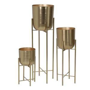 Decoración de fiesta de Navidad para boda, macetas de flores de nuevo estilo, maceta de flores de Metal con acabado personalizado - Product Image 6