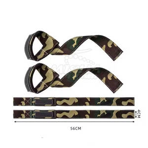 Neoprene High Quality Durable Adjustable Non-Slip <b>Gym</b> Weightlifting Powerlifting Strength Training Lifting <b>Straps</b> Custom Logo - Product Image 2