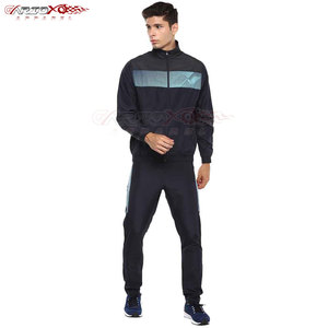 Two Piece Men <b>Tracksuit</b> With Soft <b>Polyester</b> Fabric And Sleek Design For Versatile Street Style Full Zip Men <b>Polyester</b> <b>Tracksuit</b> - Product Image 1