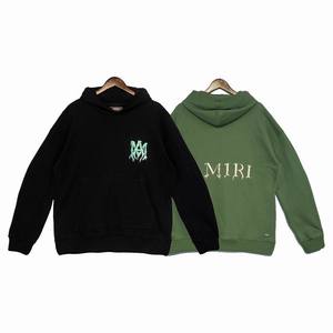 Sudadera con Capucha de Algodón para Hombre de la Famosa Marca Amiri, Ropa de Calle de Alta Calidad, Chándal Pesado con Estampado Inflado para Primavera - Product Image 1