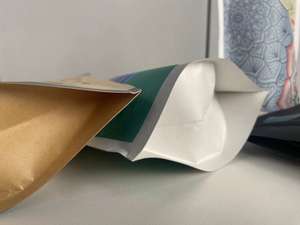 Sachets quantité minimale de commande en papier <span class=keywords><strong>kraft</strong></span> emballage <span class=keywords><strong>compostable</strong></span> et recyclable ,sacs en papier de l'industrie alimentaire - Product Image 5