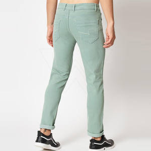 กางเกงยีนส์ขายาวสำหรับผู้ชายสไตล์ไม่เหมือนใครกางเกงยีนส์สำหรับผู้ชายออกแบบเองได้ตามต้องการ - Product Image 3