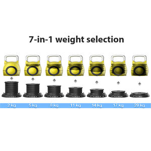 Kettlebell ajustable patentado de deporte interior fitness de uso doméstico personalizado - Product Image 6