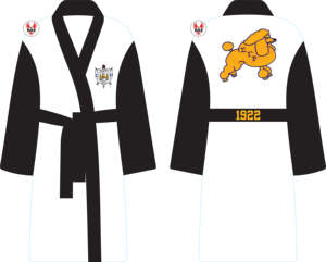 Bata de Satén Bordada de la Hermandad Sigma Gamma Rho para Mujer |   Pijamas de Seda de Poliéster Sublimados para Mujer de la Hermandad SGRho, Ropa de Dormir - Product Image 1