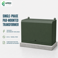 Transformateur monophasé monté sur socle 10-50 kVA 12.47GrdY/7.2kV 13.2GrdY/7.62kV 13.8GrdY/7.97kV vers 120/240V 60Hz en boucle ou radiale