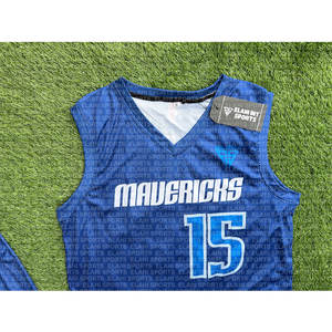 Uniformes de basket-ball personnalisables par sublimation - 100% polyester, séchage rapide et respirant, équipe et motifs personnalisés disponibles, meilleur prix - Product Image 2