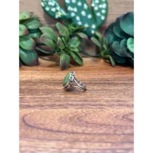 Anillo coleccionable de turquesa y plata de ley con motivos culturales navajo, talla 5.75 - Product Image 5