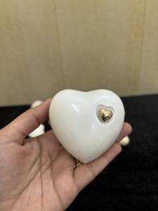 Urnes commémoratives en métal d'exportateur indien pour les cendres de crémation d'animaux de compagnie accessoires funéraires en gros avec conception d'empreintes de pattes - Product Image 5