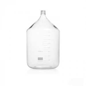 Bouteille de production en laboratoire à large col de 20000ml résistante aux produits chimiques en verre borosilicate avec une épaisseur de paroi accrue - Product Image 1