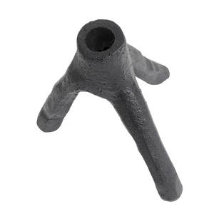 Best Quality Modern <b>Black</b> Finished Candle Stick <b>Holder</b> Top Selling Aluminum Material with Wood Glass for Contemporary Homes - Product Image 5