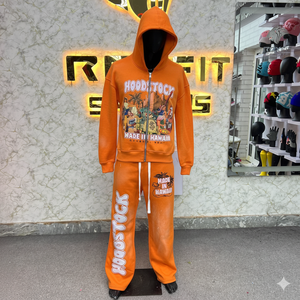 Tendance Fabricant de haut tendance Nouveau style à bas prix Survêtement à fermeture éclair pour hommes Style unique Nouveau design Survêtements pour hommes - Product Image 5