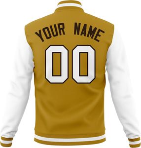 Chaqueta Universitaria Unisex Personalizada al por Mayor, Chaqueta de Lana Estilo Letterman, Chaqueta de Lona Vintage con MOQ Bajo, Diseño para Hombre y Mujer - Product Image 3