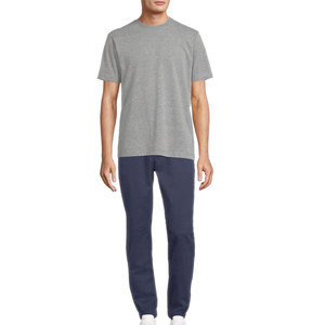 Loose Fit Straight Lightweight Breathable Eco-Friendly Mid Waist Customized Size Men's Canvas <b>Trouser</b> for Casual Use Wholesale - Product Image 3