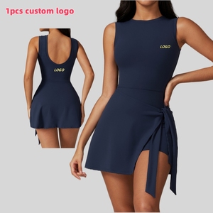 ชุดออกกำลังกายในยิมสำหรับผู้ใหญ่ชุดเล่นกอล์ฟเล่นพิคเกิลบอลแห้งเร็วมีโลโก้ด้านหน้าสำหรับกลางแจ้ง - Product Image 1