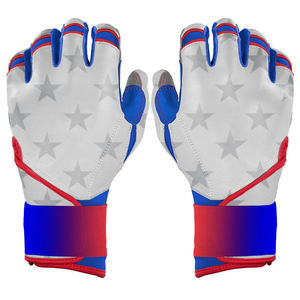 Gants de frappeur de baseball en cuir véritable de qualité supérieure sur mesure pour adultes et jeunes gants professionnels fabriqués à la main - Product Image 6