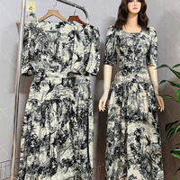 Robe élégante pour femmes à col et manches courtes, alliant parfaitement élégance, confort, décontracté et formel pour divers événements, maxi en soie