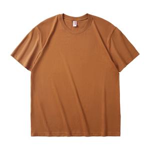 Camiseta de cuello redondo de algodón 100% de calidad superior al por mayor para Hombre Ropa Deportiva de verano transpirable patrón sólido para hombre - Product Image 6