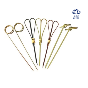 Hot Selling Bamboo Skewer Vietnam Supplier Disposable Bamboo <b>BBQ</b> Sticks for Food Service Use - Product Image 1