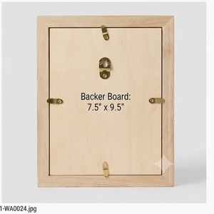 Wooden Photo <b>Frame</b> Rectangle 5x7 Inches Palm Leaf <b>Design</b> Rustic <b>Wall</b> Display - Product Image 2