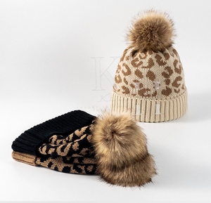 หมวกบีนนี่ผ้าฝ้ายถักหนาสำหรับทุกเพศ, หมวกบีนนี่แบบปรับได้กันน้ำระบายอากาศได้ดีสวมใส่สบาย - Product Image 6