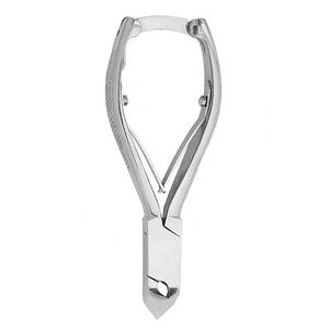 Cortador de uñas encarnadas con forma de Luna, cortadores de uñas de los pies de pulido de acabado, cortador de uñas de acero inoxidable de doble resorte - Product Image 5