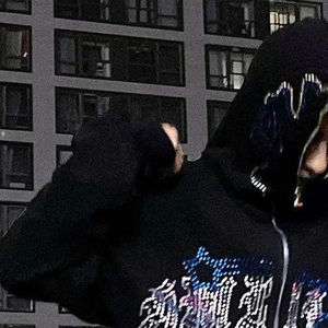 Sweat à capuche avec strass Sweat à capuche personnalisé avec strass de haute qualité Logo imprimé de haute qualité Sweat à capuche zippé avec strass 2025 - Product Image 6