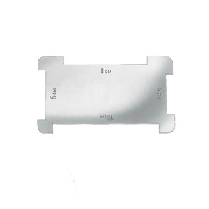 Plaque de maintien/d'étirement de la peau réutilisable en acier inoxydable de qualité médicale pour dermatome de Schink, équipement chirurgical avancé pour - Product Image 2