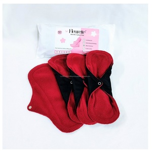 Serviette hygiénique en coton de qualité supérieure avec absorption avancée, protection anti-fuite, soins pour les femmes, soins menstruels, fournisseur indien - Product Image 2