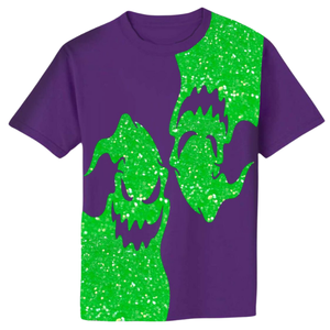 เสื้อยืดระบายอากาศได้ดีของผู้หญิงดีไซน์สุดอินเทรนด์ใหม่ล่าสุด2024แนวฮาโลวีนสุดสยอง - Product Image 1