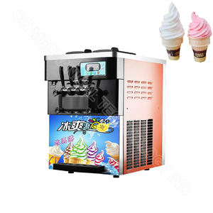 Máquina automática de helados de servicio suave en polvo de 3 sabores Maquina De Helados - Product Image 2