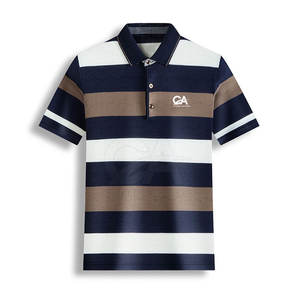 Polos deportivos suaves y cómodos de color sólido para hombre, nueva llegada, Polo de alta calidad con logotipo personalizado - Product Image 1
