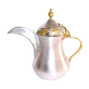 ที่ต้องการมากที่สุดอาหรับหม้อกาแฟทองแดงอาหรับเครื่องชงกาแฟอาหรับหม้อชากาแฟทองแดง - Product Image 1
