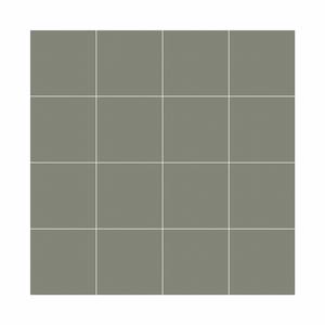 Carreaux de mosaïque Unicrete Carreaux de mosaïque olive carrés de 73mm | Porcelaine complète pour mur et sol intérieur extérieur - Product Image 1