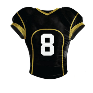 Uniforme de football américain de qualité supérieure, respirant, manches courtes, 100% polyester, logo personnalisé, service OEM, personnalisable, vente en gros - Product Image 5