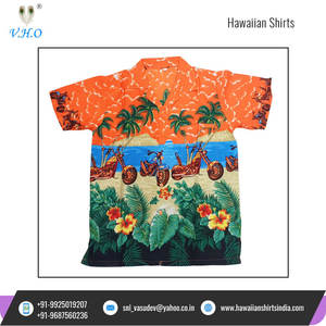 เสื้อฮาวายสำหรับผู้ชาย,เสื้อชายหาดสไตล์ฮาวายพิมพ์ลายได้ตามที่ต้องการเสื้อฮาวายขายส่งผ้าโพลีเอสเตอร์สำหรับฤดูร้อน - Product Image 4