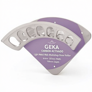 GEKA Light Metal Wall-Mounted Workshop Hose Holder 257mm Width 106mm Depth - Product Image 3