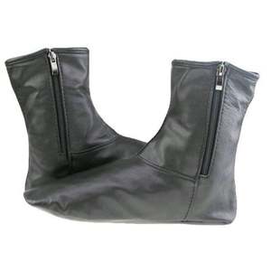 CHAUSSETTES EN CUIR CHAUFFANTES 2023 POUR HOMMES ET FEMMES TOP VENTE FABRIQUÉ PAR 100 POUR CENT CHAUSSETTES EN CUIR HALAL CONFORTABLE DANS LA FERMETURE À GLISSIÈRE DES PIEDS - Product Image 4