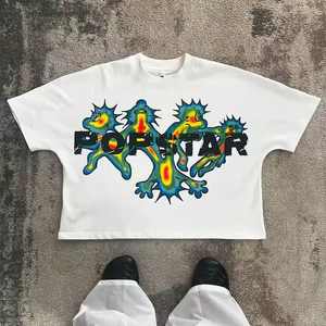 Fourniture en vrac T-shirt court pour hommes Boxy Fit Coton lourd de haute qualité/Stock. - Product Image 3