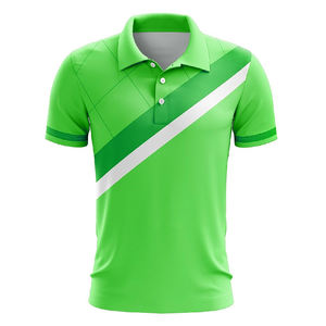 Polo personnalisé à séchage rapide pour hommes, 100% polyester, respirant, pour le sport, polo à sublimation, style décontracté avec impression - Product Image 4